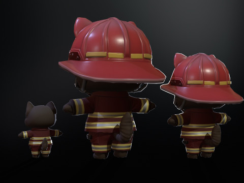 Koty 8 Pakiet 2 Model 3D