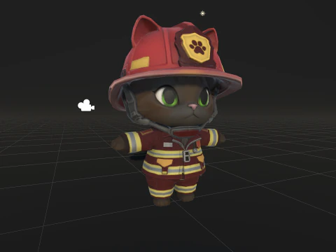 Cats8Pack2 3D Model