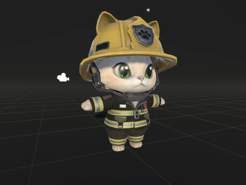 Cats8Pack2 3D Model