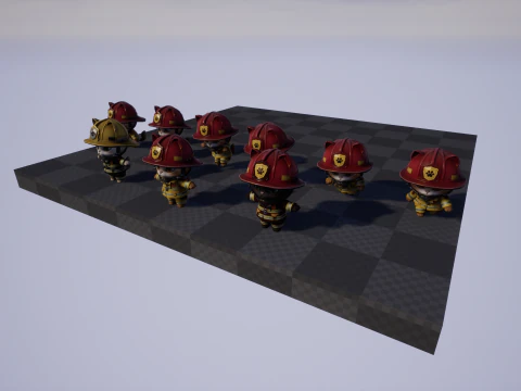 Cats8Pack2 3D Model