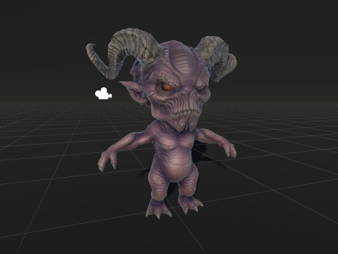 MiniMonster8Pack1 3D Model