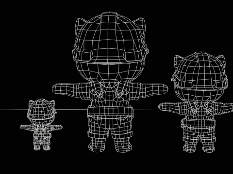 Gatos5Pack2 Modelo 3D