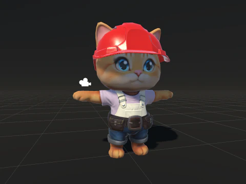 Gatos5Pack2 Modelo 3D