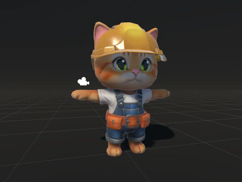 Gatos5Pack2 Modelo 3D