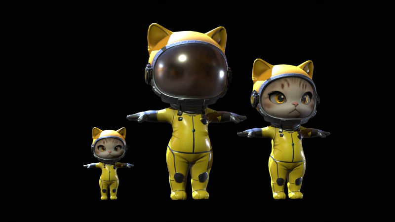 Cats6Pack2 3D मॉडल .c4d .max .obj .3ds .fbx .stl .blend 