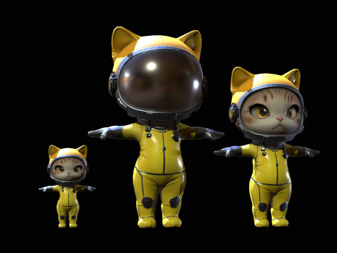 Kucing6Paket2 Model 3D