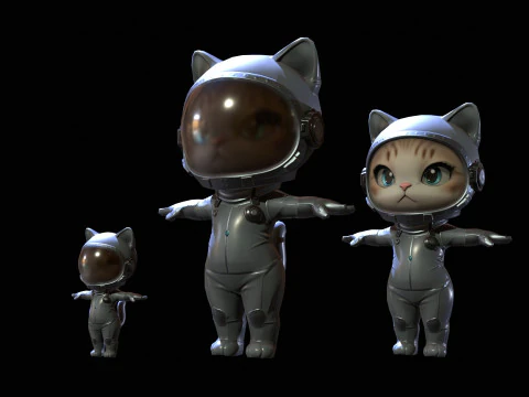 Cats6Pack2 3D मॉडल