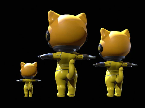 Cats6Pack2 3D मॉडल