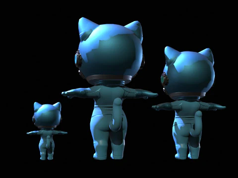 Cats6Pack2 3D मॉडल