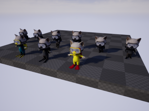 कैट7पैक2 3D मॉडल