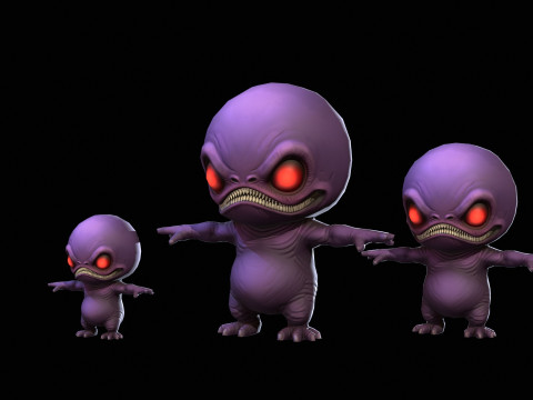 ChibiManiac6Pack1 3D Модель