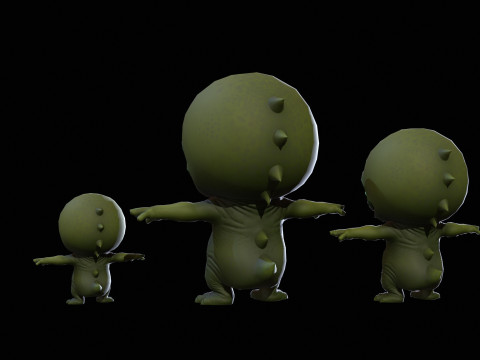 ChibiManiac6Pack1 3D Modell