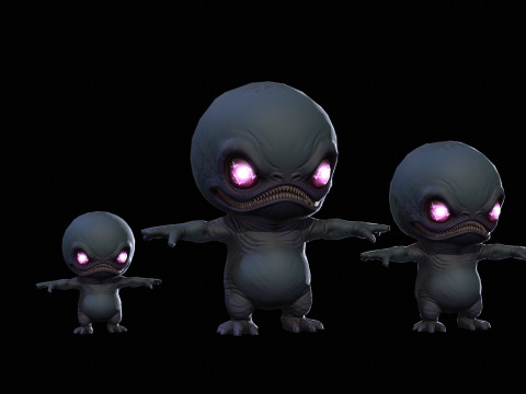 ChibiManiac6Pack1 3D Modell