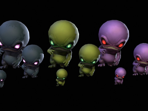 ChibiManiac6Pack1 3D Modell