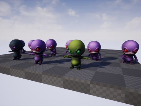 ChibiManiac6Pack1 3D Modell
