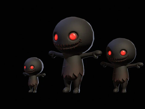 ChibiManiac8Pack1 Model 3D