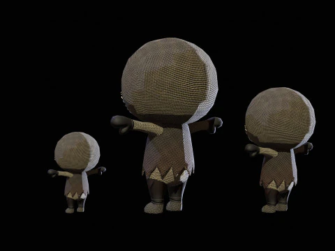 ChibiManiac8Pack1 Model 3D