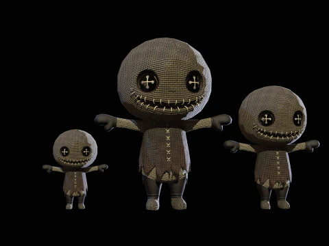 ChibiManiac8Pack1 Model 3D