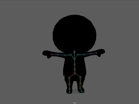 ChibiManiac8Pack1 Model 3D