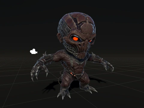 치비Necro2Pack2 3D 모델
