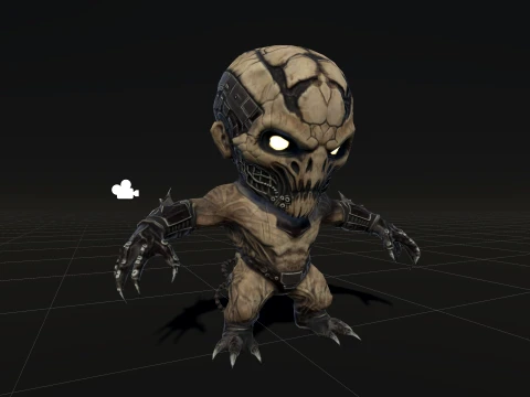 치비Necro2Pack2 3D 모델