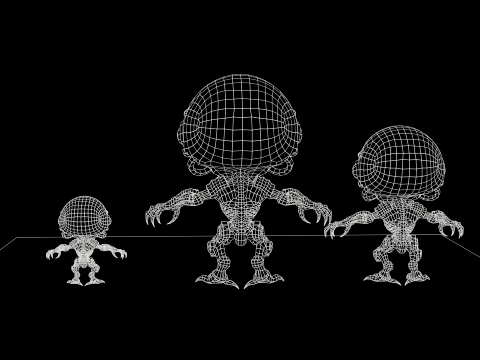 ChibiNecro4Pack2 3D Model