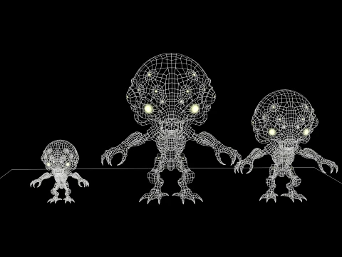 ChibiNecro4Pack2 3D Model