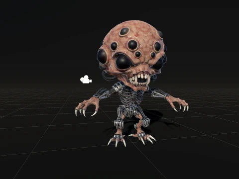 ChibiNecro4Pack2 3D Model