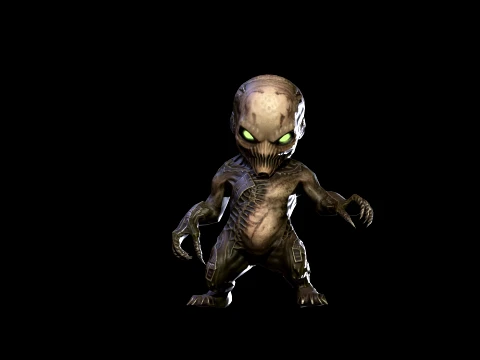 ChibiNecro5Pack2 3D Model
