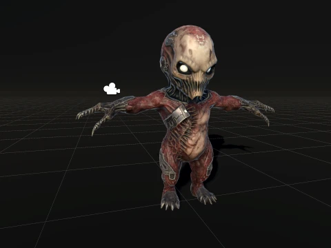 ChibiNecro5Pack2 3D Model