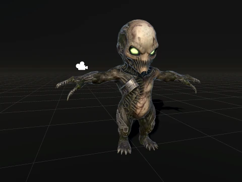 ChibiNecro5Pack2 3D Model