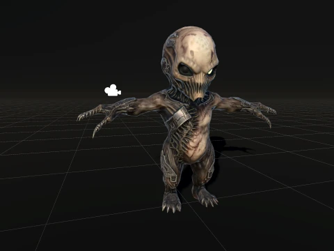 ChibiNecro5Pack2 3D Model