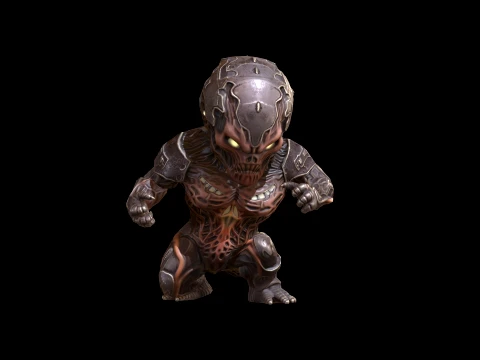 ChibiNecro6Pack2 3D Model