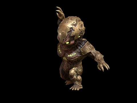 ChibiNecro6Pack2 3D Model
