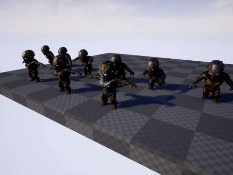 ChibiNecro6Pack2 3D Model
