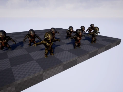 ChibiNecro6Pack2 3D Model