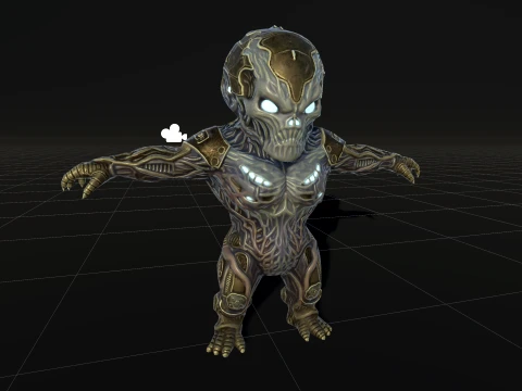 ChibiNecro6Pack2 3D Model