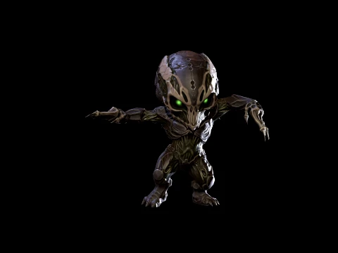 ChibiNecro7Pack2 3D Model