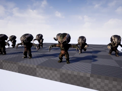 ChibiNecro7Pack2 3D Model
