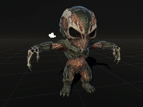 ChibiNecro7Pack2 3D Model