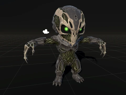 ChibiNecro7Pack2 3D Model