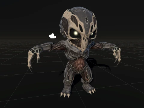 ChibiNecro7Pack2 3D Model