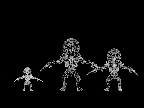 ChibiNecro8Pack2 3D Model