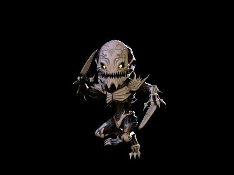 ChibiNecro8Pack2 3D Model