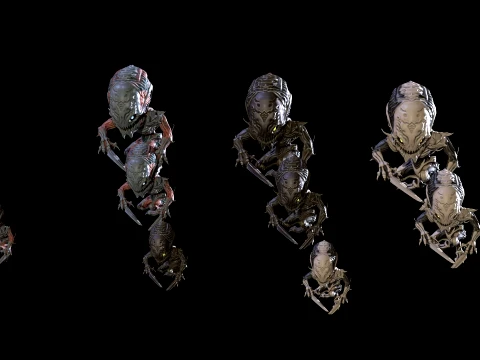 ChibiNecro8Pack2 3D Model
