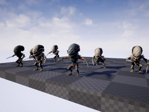 ChibiNecro8Pack2 3D Model