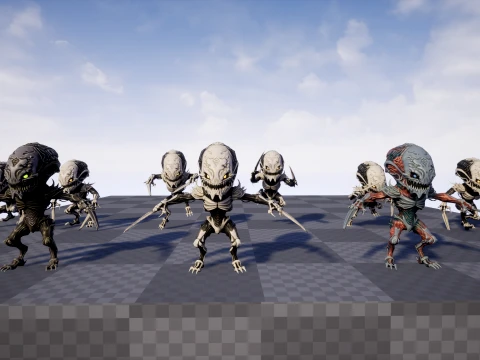 ChibiNecro8Pack2 3D Model