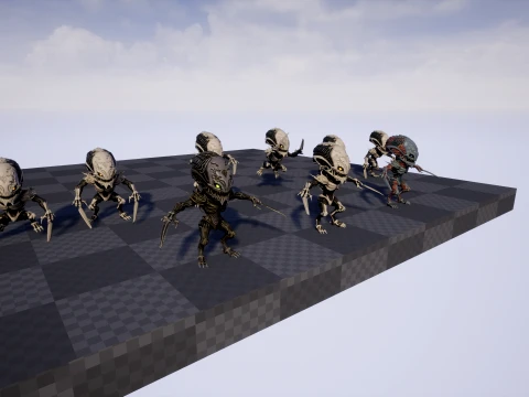 ChibiNecro8Pack2 3D Model