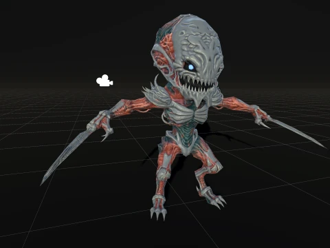 ChibiNecro8Pack2 3D Model
