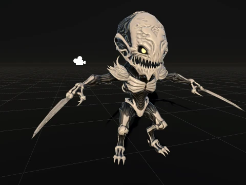 ChibiNecro8Pack2 3D Model